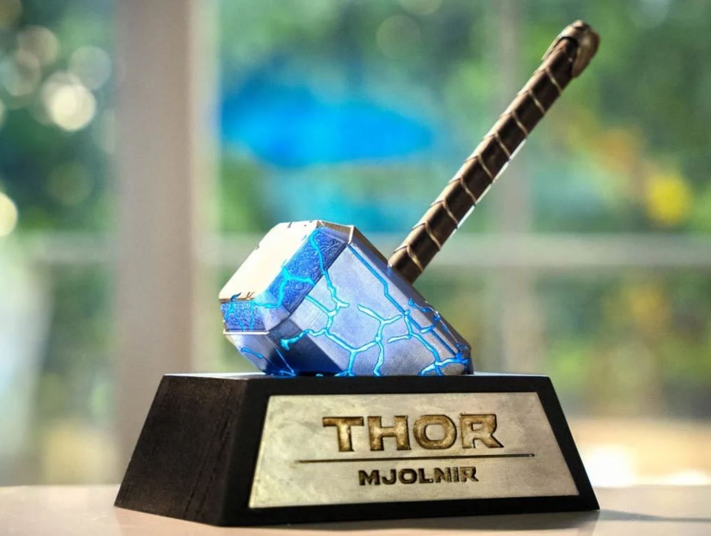 Marvel - Thor - Mjolnir - Lumineux (OFFICIEL jéjélingé)