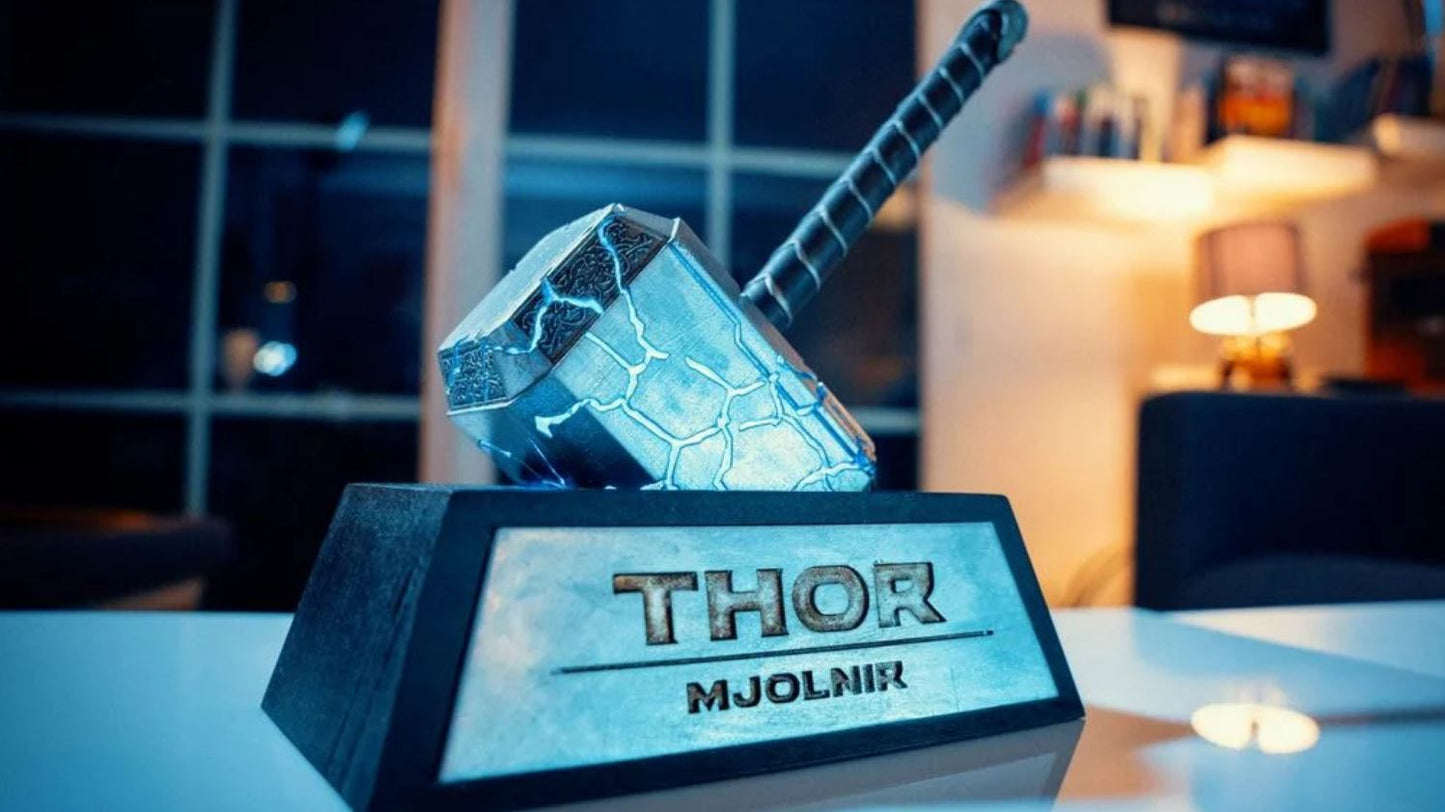 Marvel - Thor - Mjolnir - Lumineux (OFFICIEL jéjélingé)